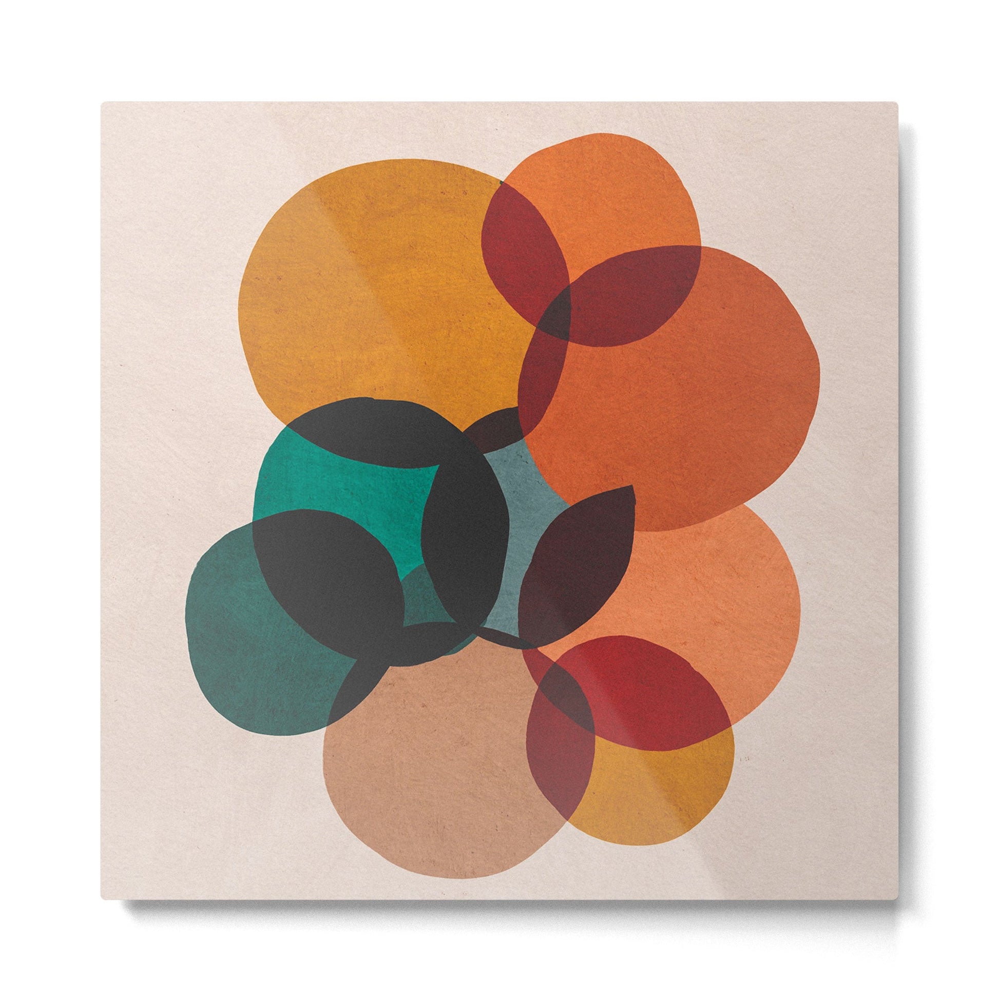 Shapes#1 Metal Print | TeksDecor