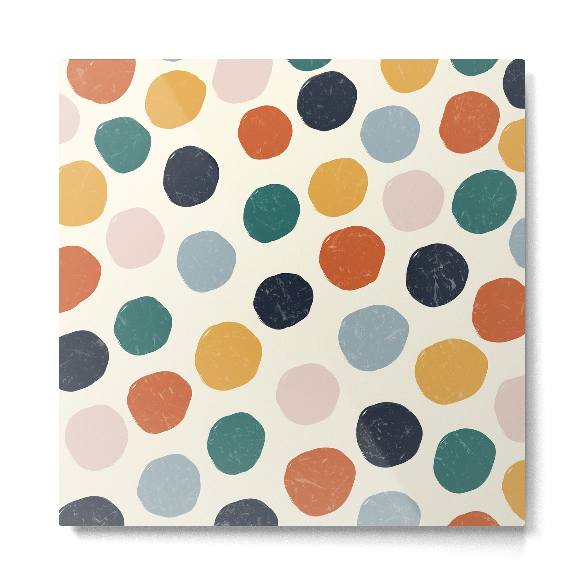 Spotty in Color Metal Print | TeksDecor