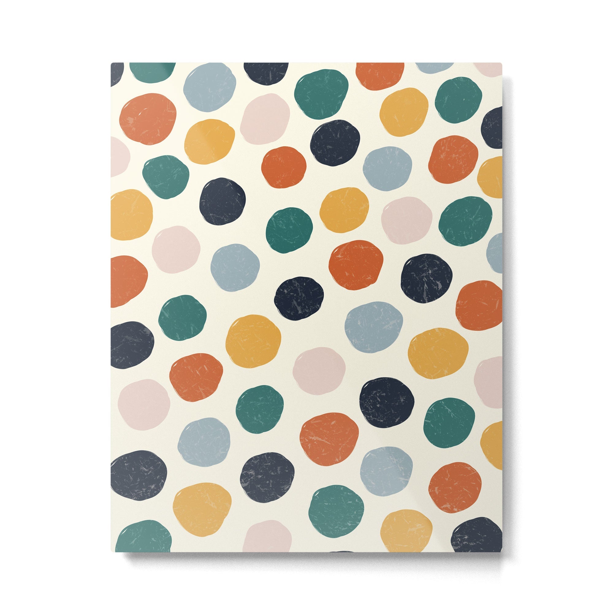 Spotty in Color Metal Print | TeksDecor