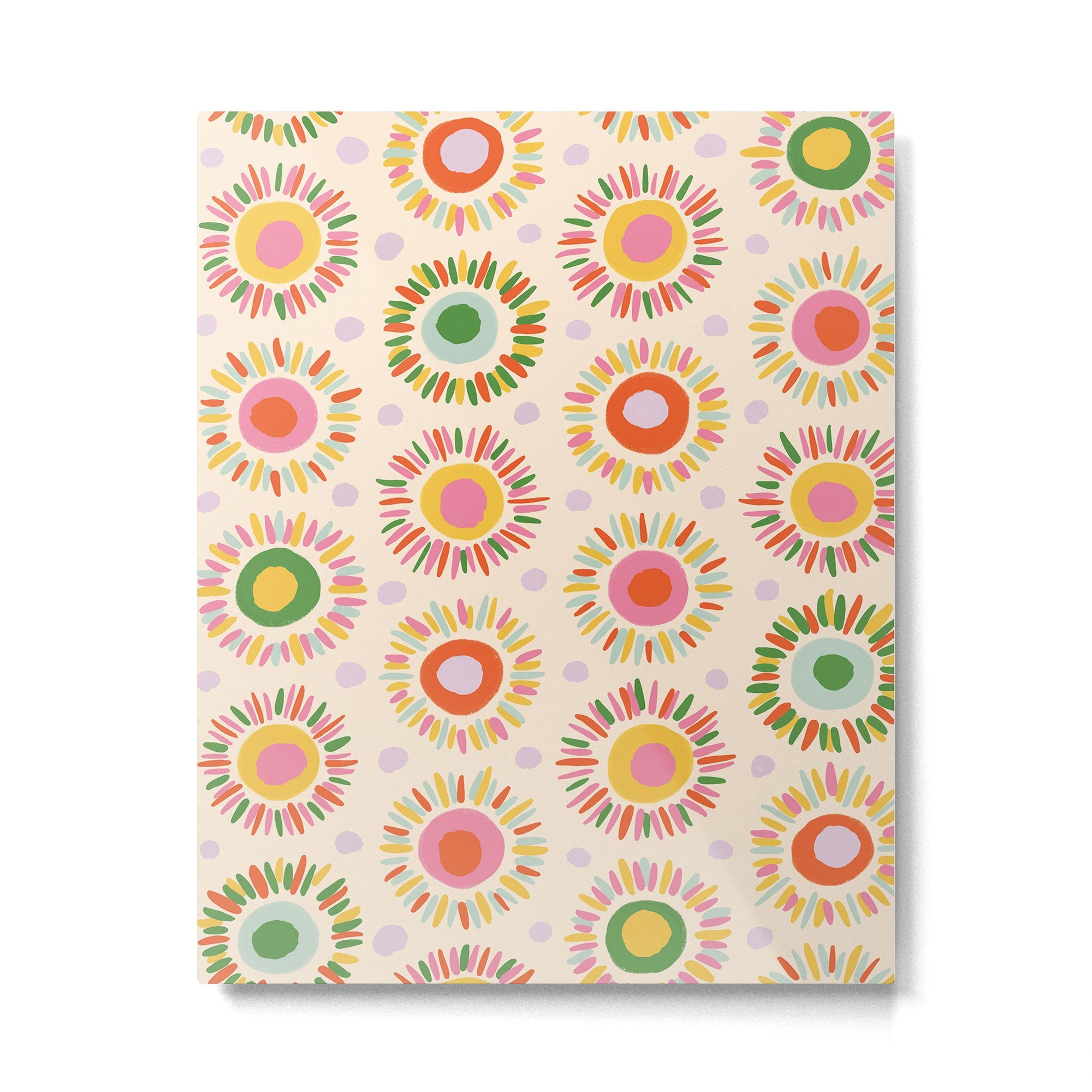 Sunny pattern Metal Print | TeksDecor