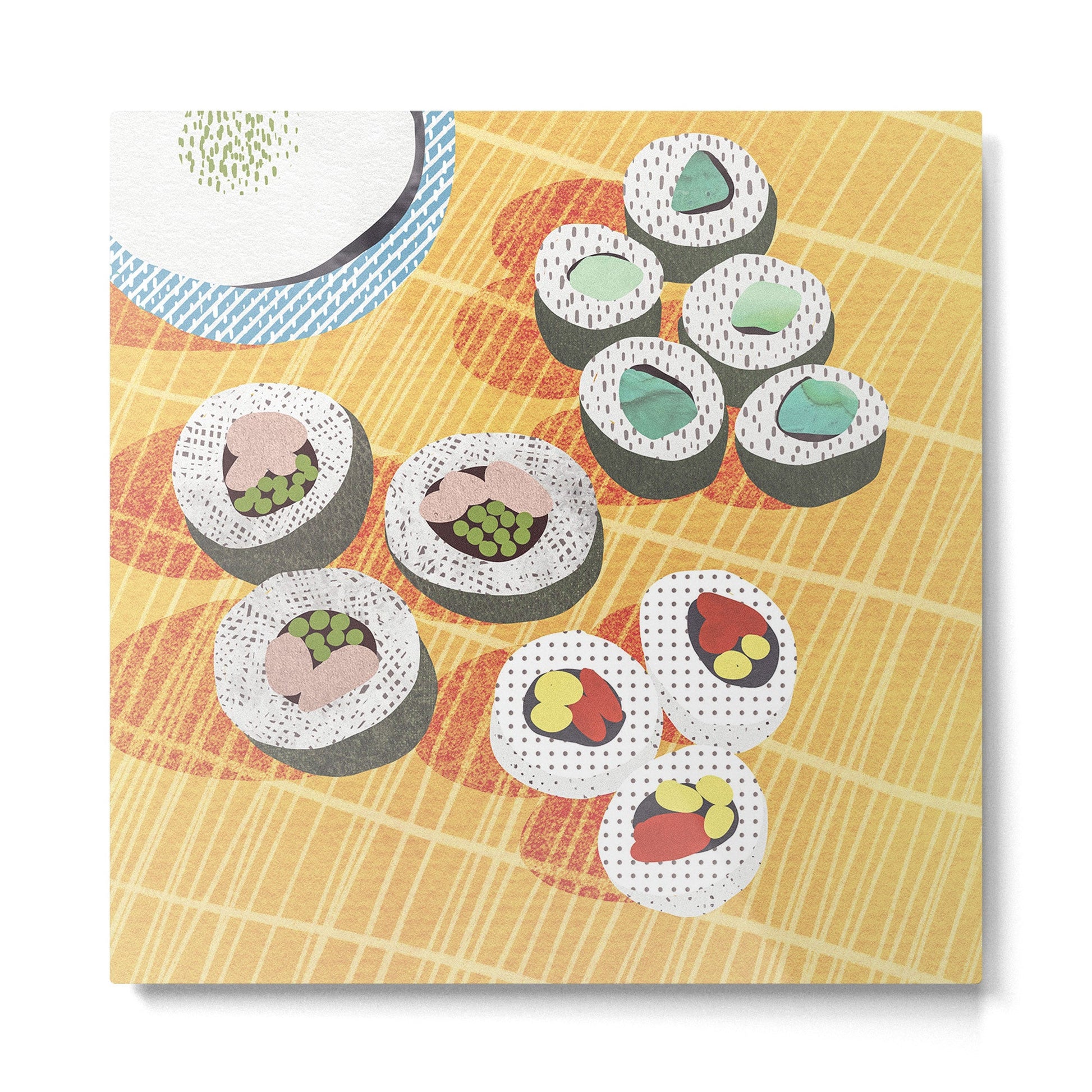 Sushi Metal Print | TeksDecor