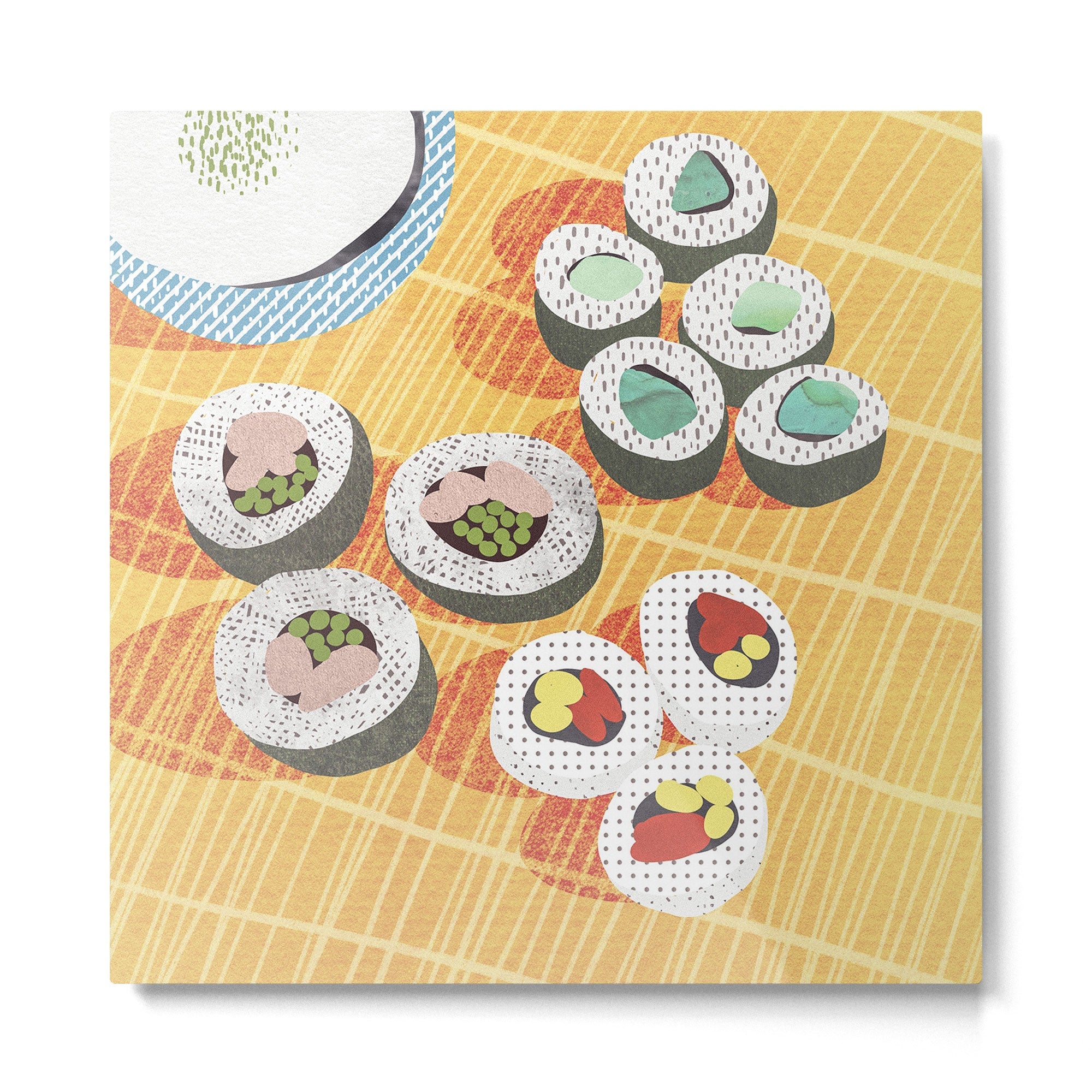 Sushi Metal Print | TeksDecor