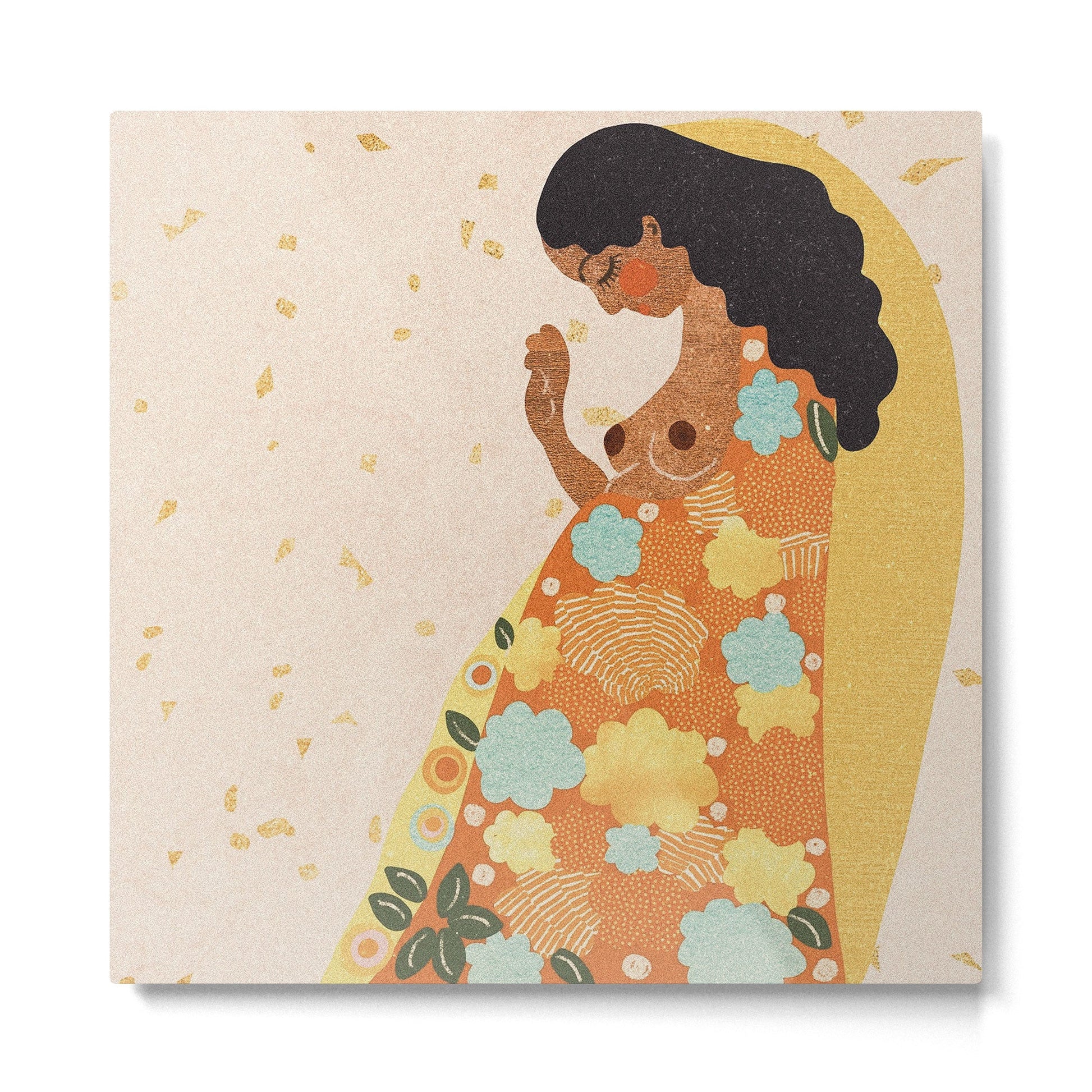 Sweet Waiting Metal Print | TeksDecor