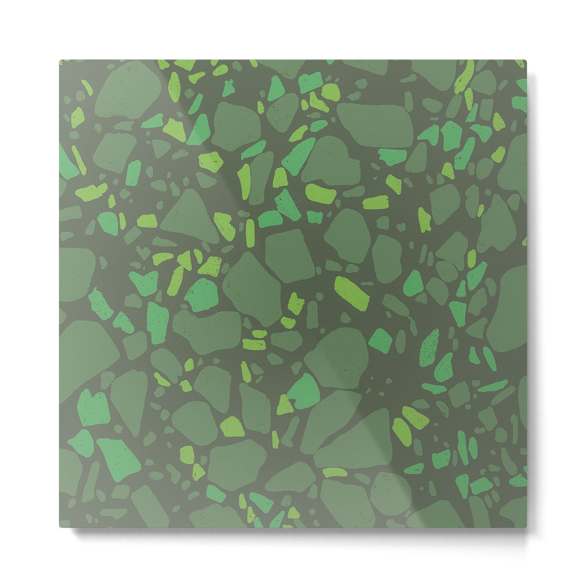 Terrazzo #4 Metal Print | TeksDecor