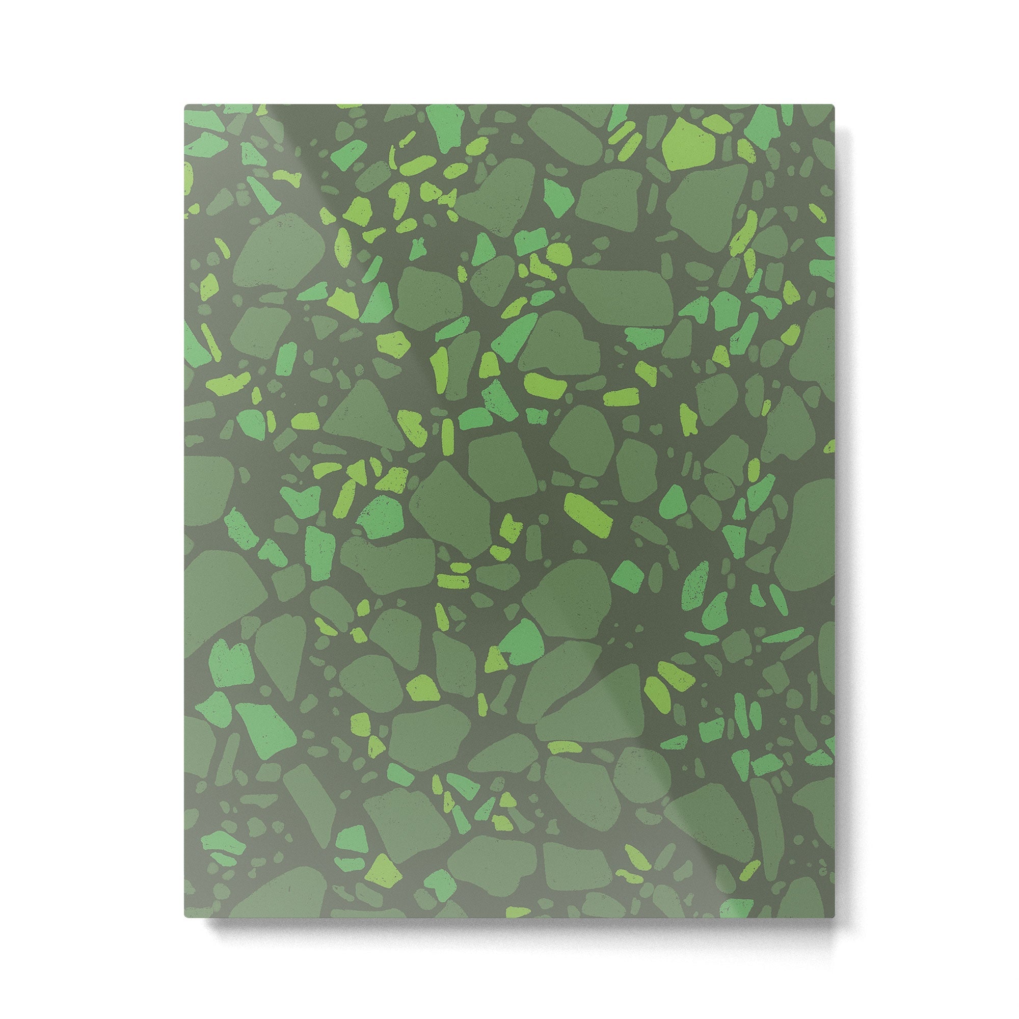 Terrazzo #4 Metal Print | TeksDecor