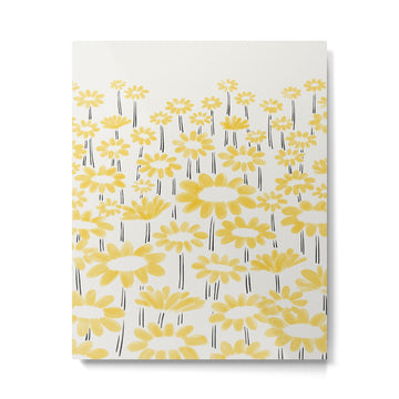 Sunflower Field Metal Print | TeksDecor