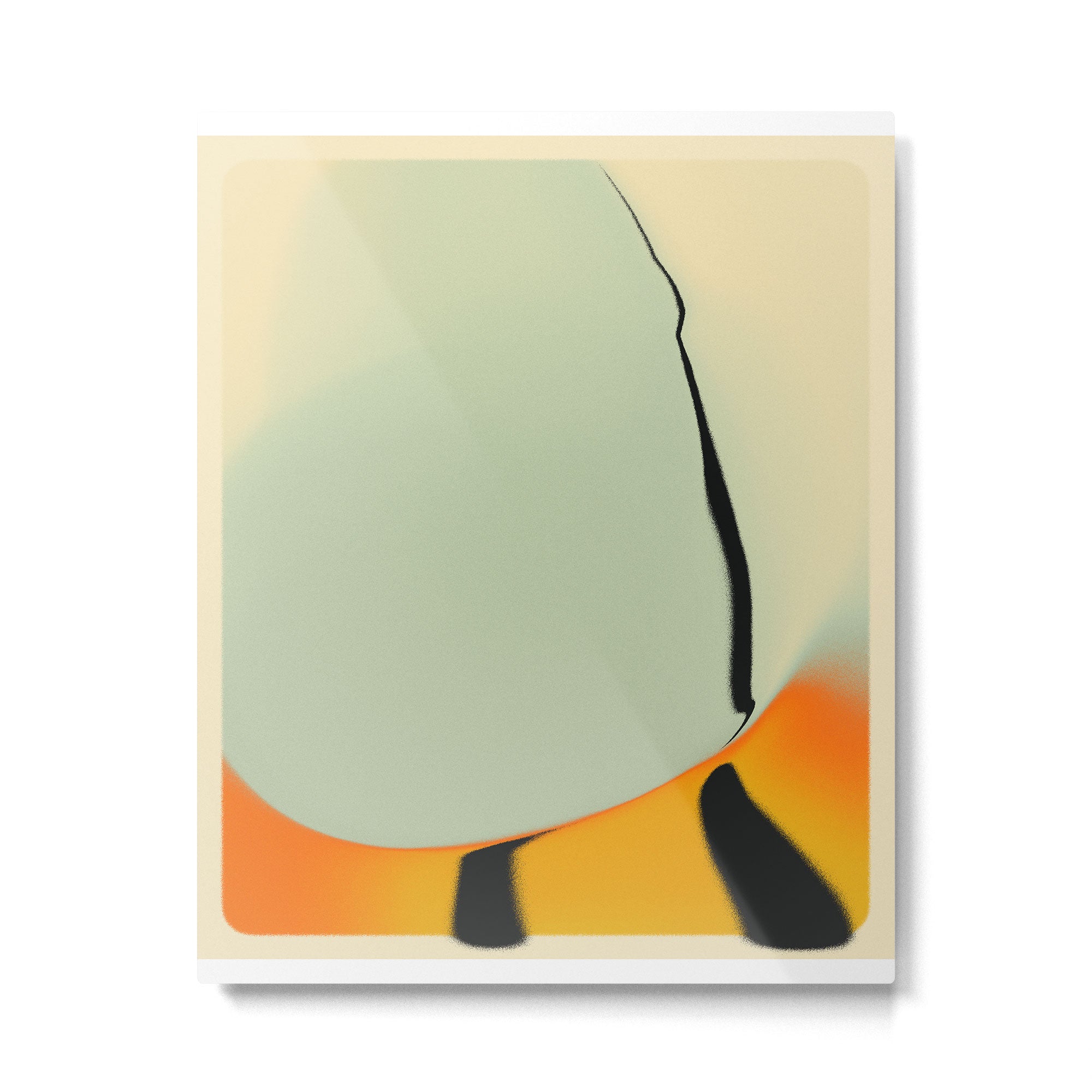 FLOW 1 Metal Print | TeksDecor