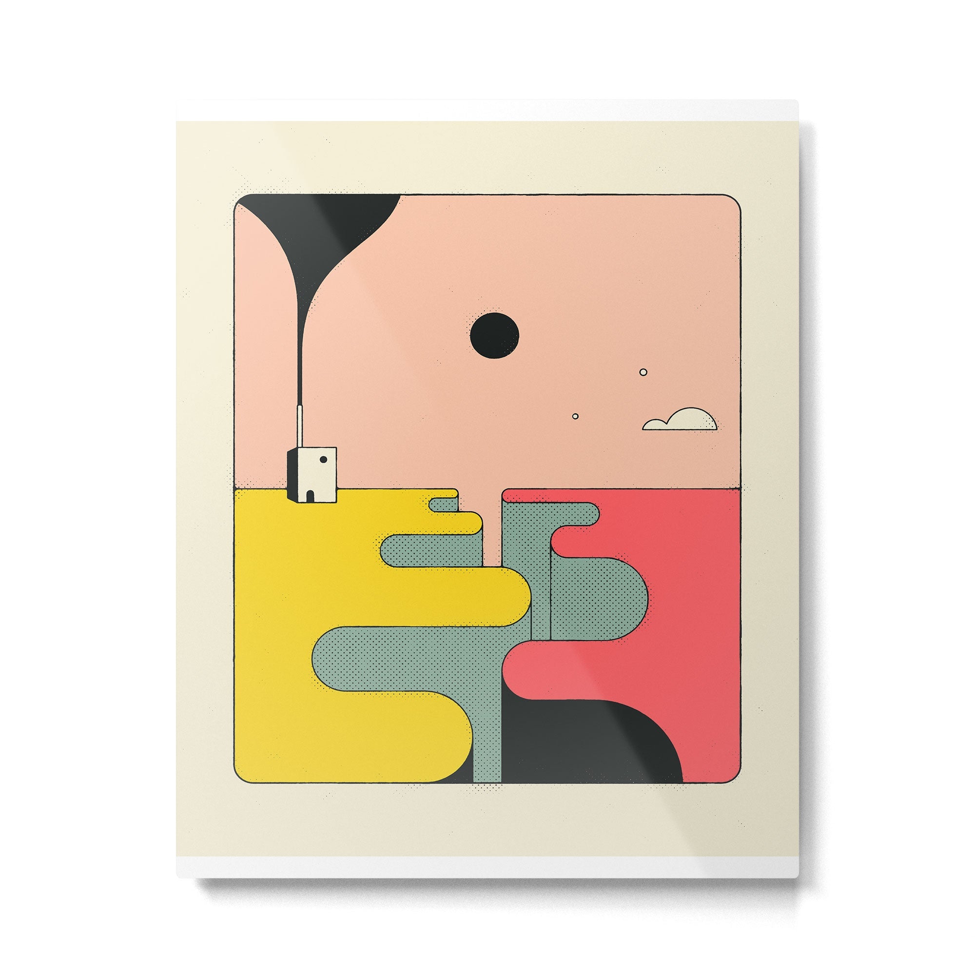 LIMBO 2 Metal Print | TeksDecor