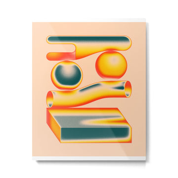 LOST AND FOUND Metal Print | TeksDecor