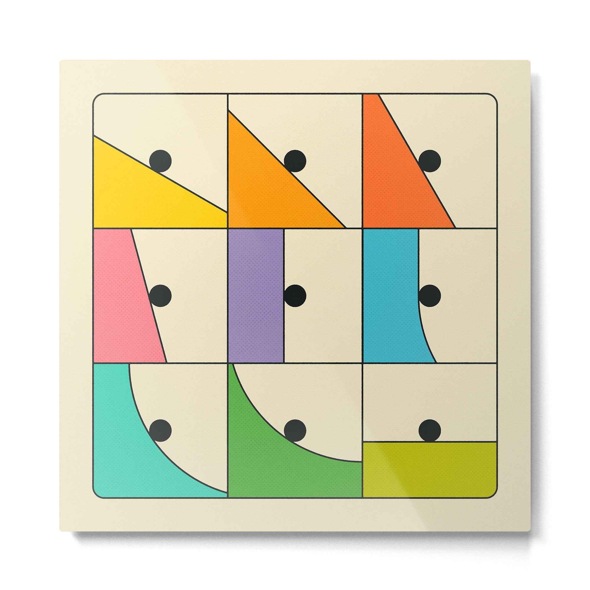 ROLL (1) Metal Print | TeksDecor