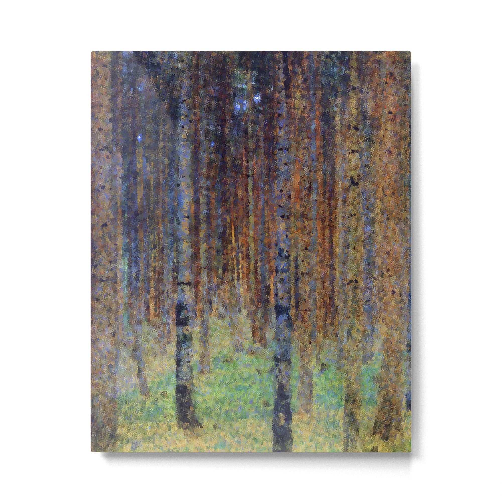 Gustav Klimt Pine Forest II Metal Print | TeksDecor