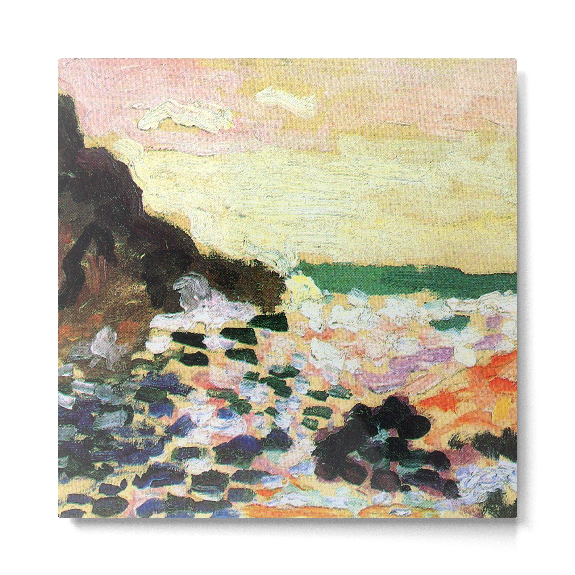 Henri Matisse Beside the Sea Metal Print | TeksDecor