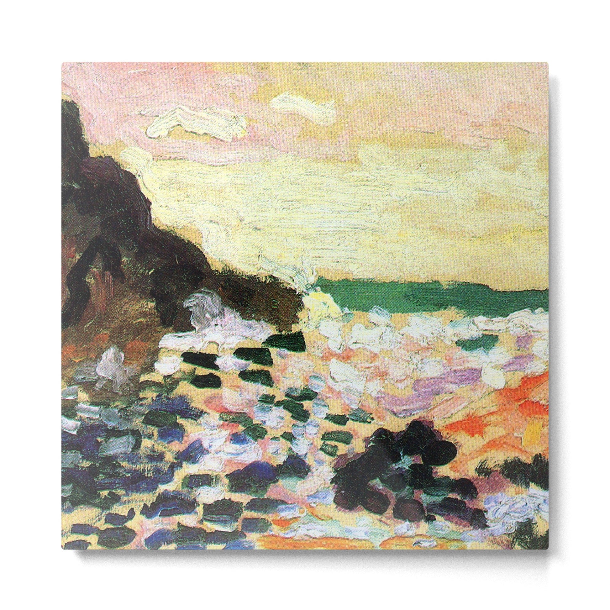 Henri Matisse Beside the Sea Metal Print | TeksDecor