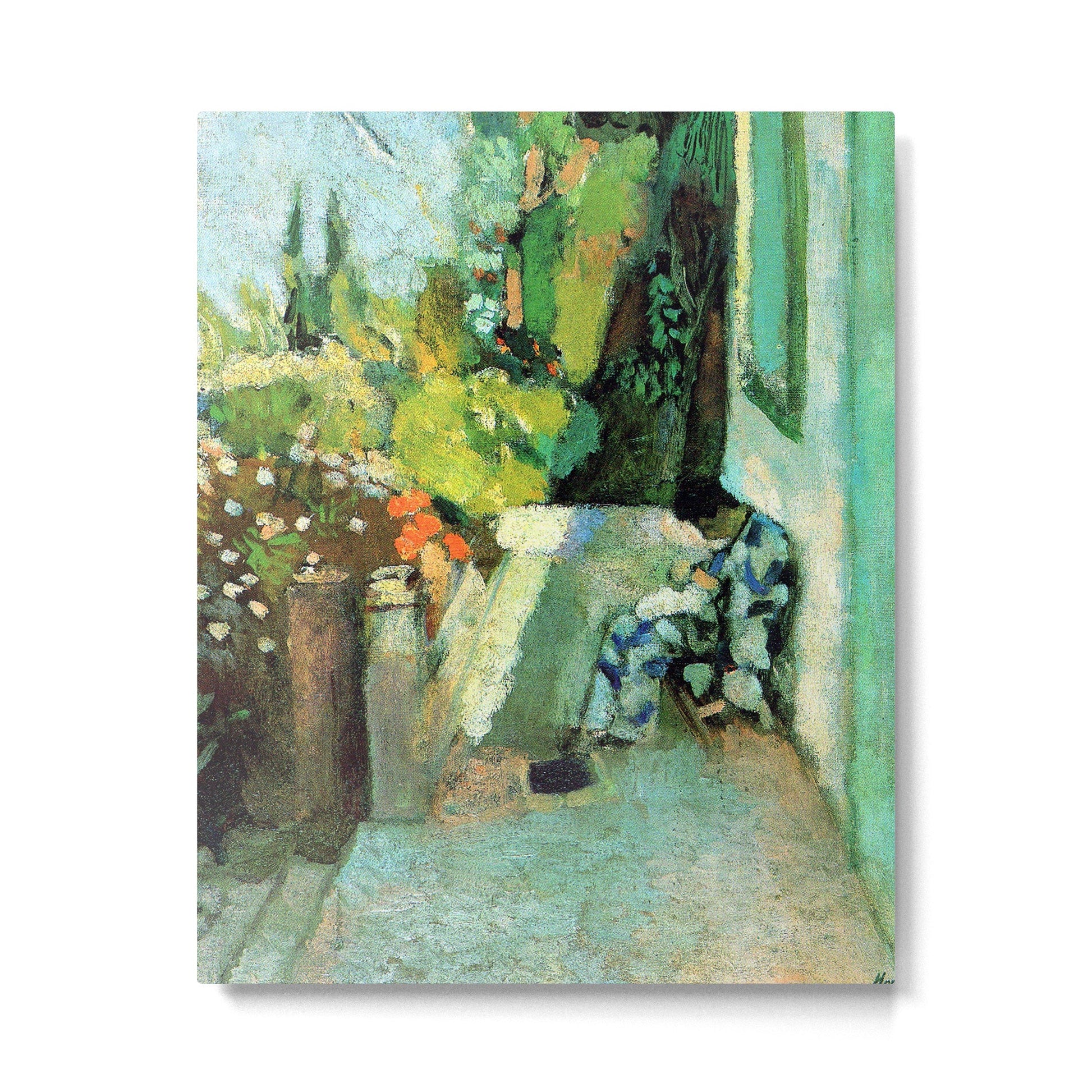 Henri Matisse Terrace at Saint Tropez Metal Print | TeksDecor