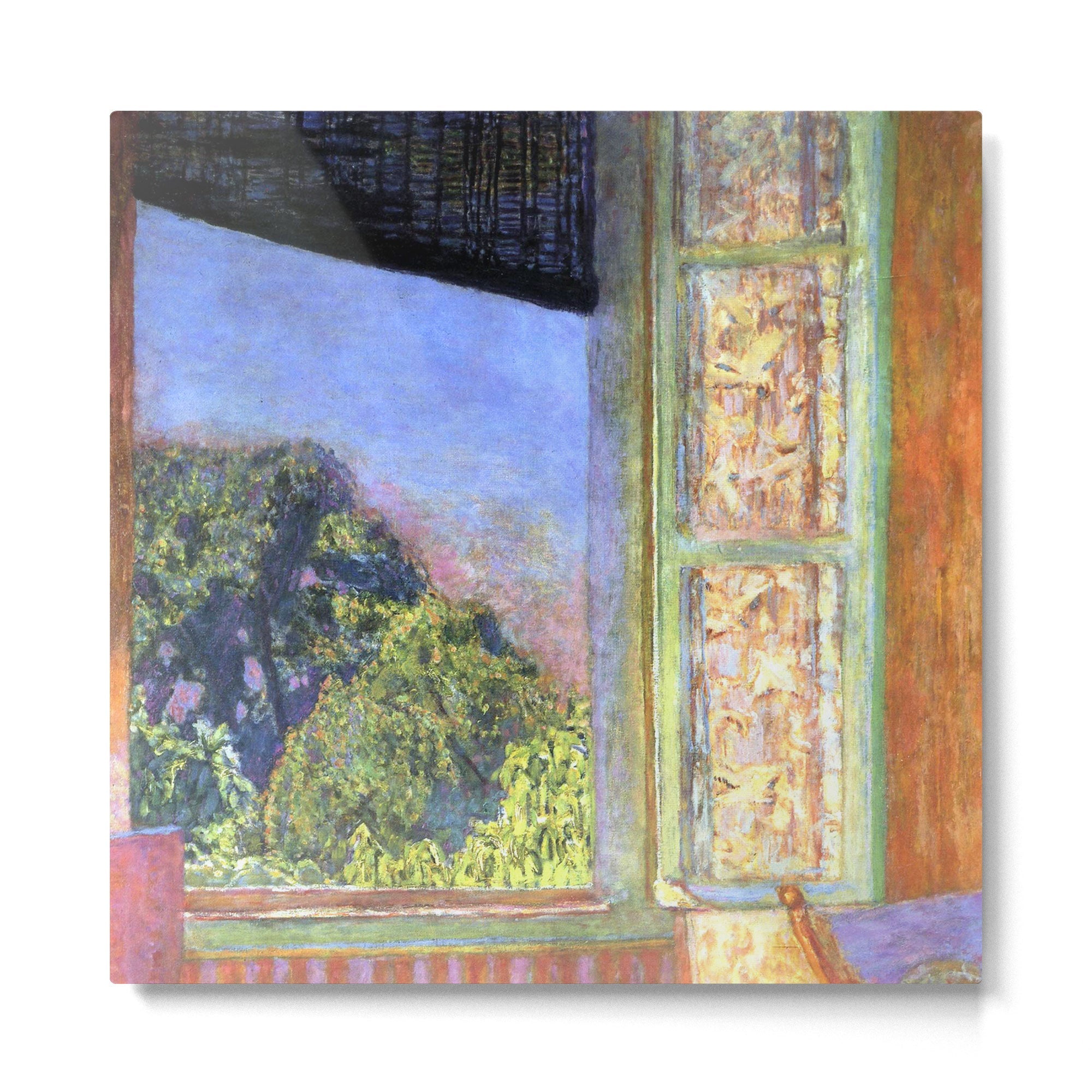 Pierre Bonnard The Open Window Metal Print | TeksDecor