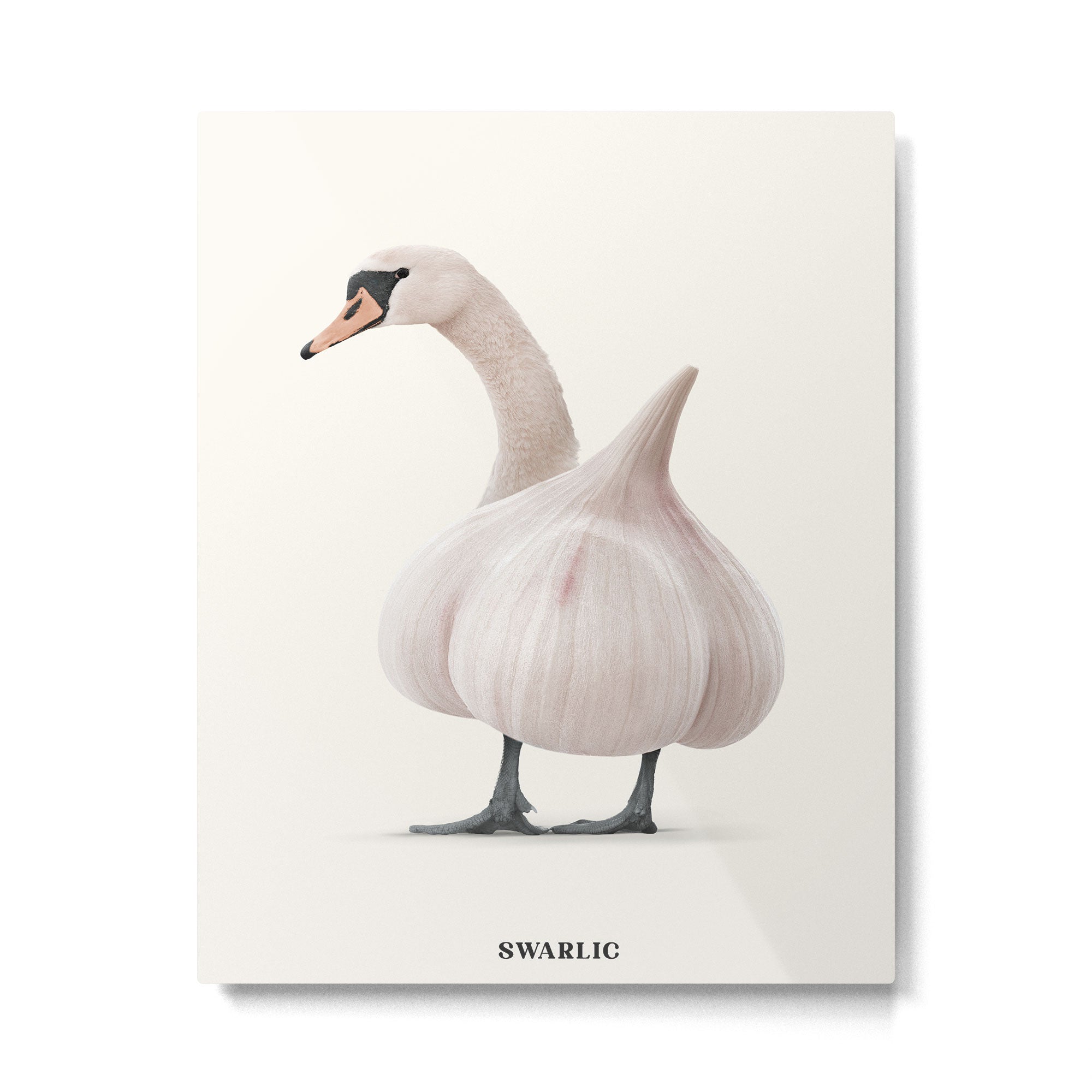Swarlic Metal Print | TeksDecor