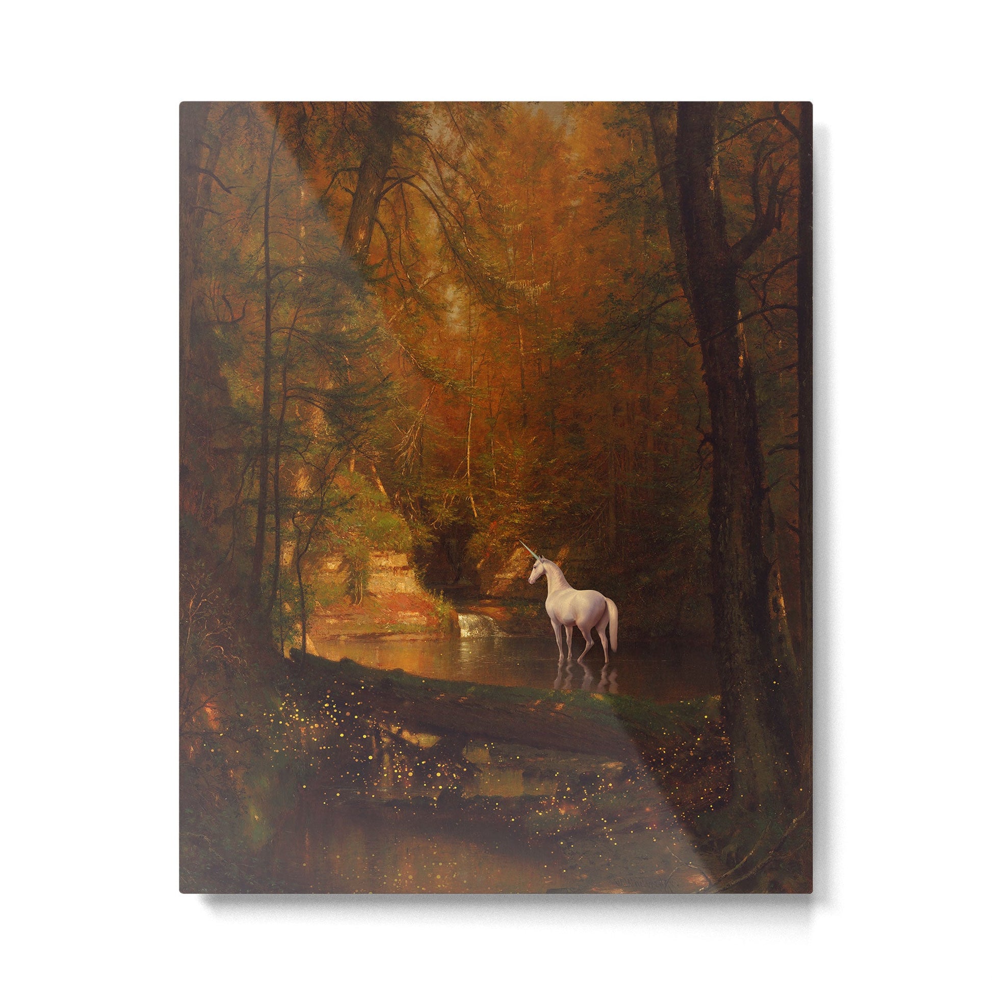 THE LAST UNICORN Metal Print | TeksDecor