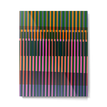 Lines 17 Metal Print | TeksDecor