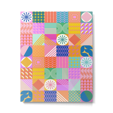 Shapes 81 Metal Print | TeksDecor