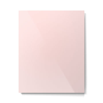 Light Pink Solid Color Metal Print | TeksDecor