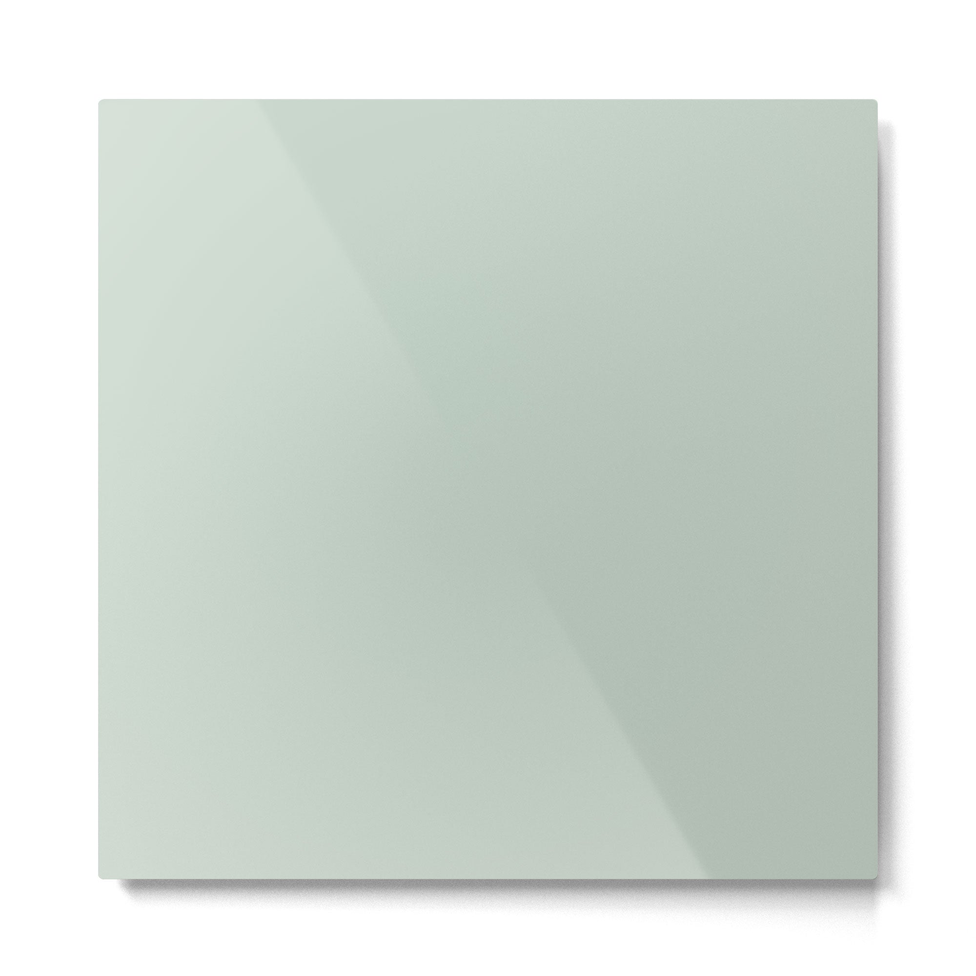 Light Sage Green Solid Metal Print | TeksDecor