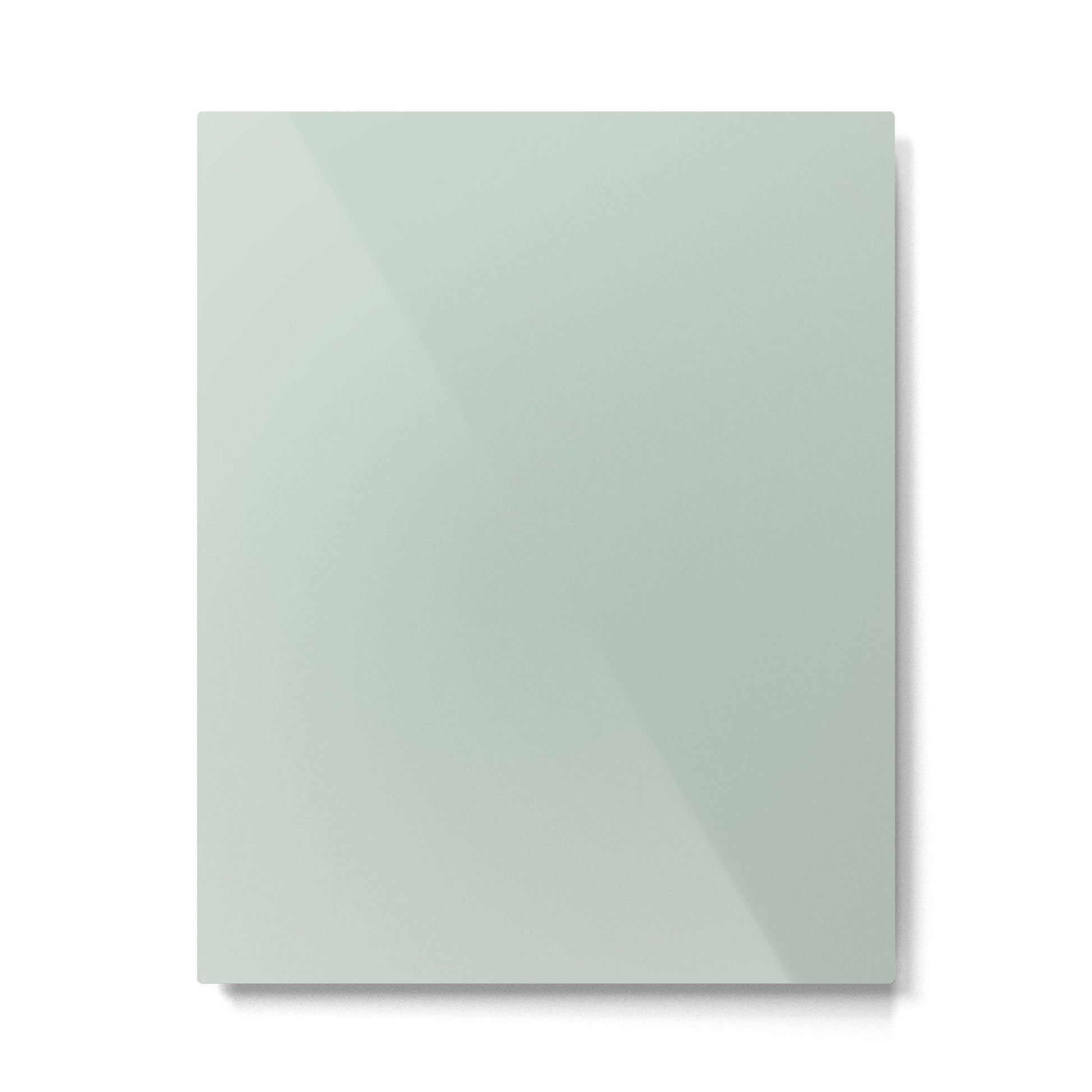 Light Sage Green Solid Metal Print | TeksDecor