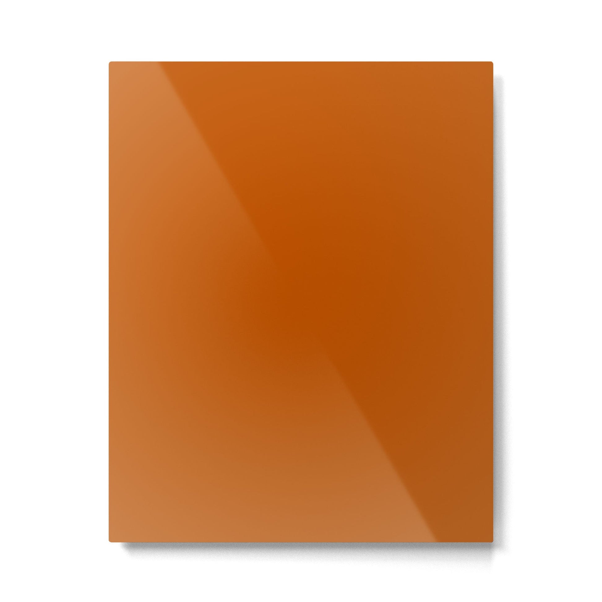 Rust Solid Metal Print | TeksDecor