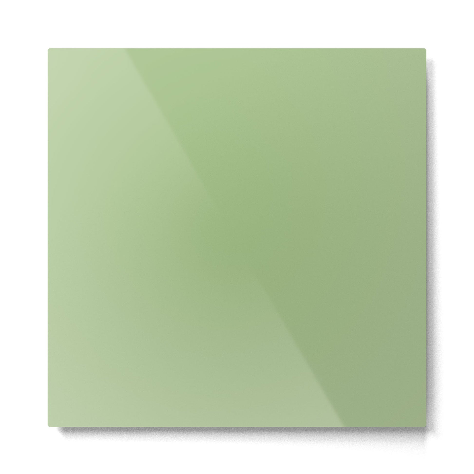 Solid Light Sage Green  Metal Print | TeksDecor