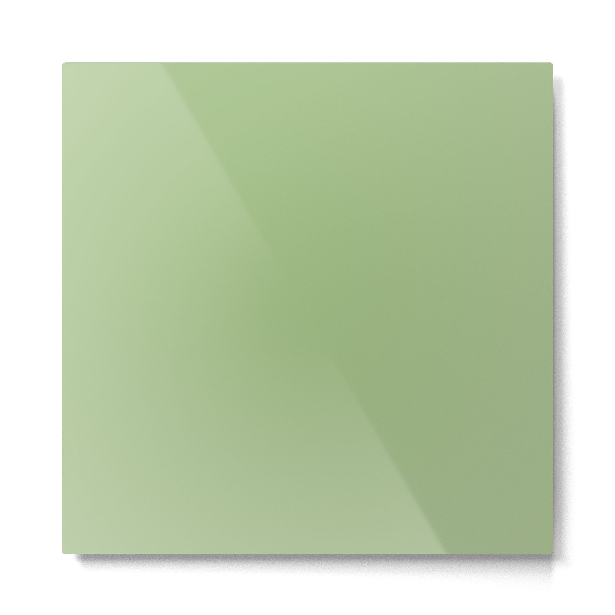 Solid Light Sage Green  Metal Print | TeksDecor