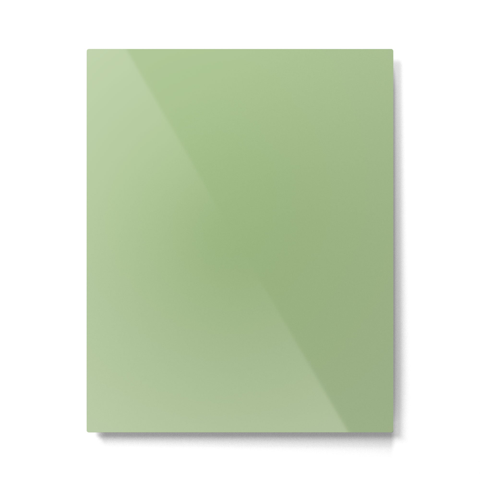 Solid Light Sage Green  Metal Print | TeksDecor
