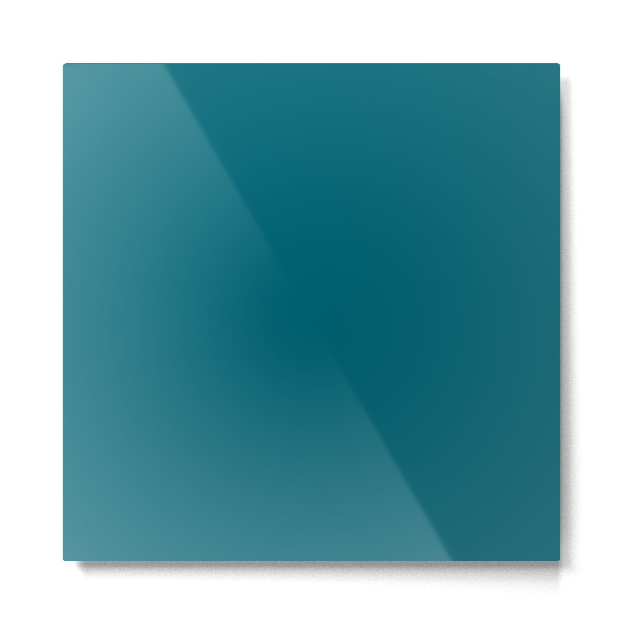Solid Teal  Metal Print | TeksDecor