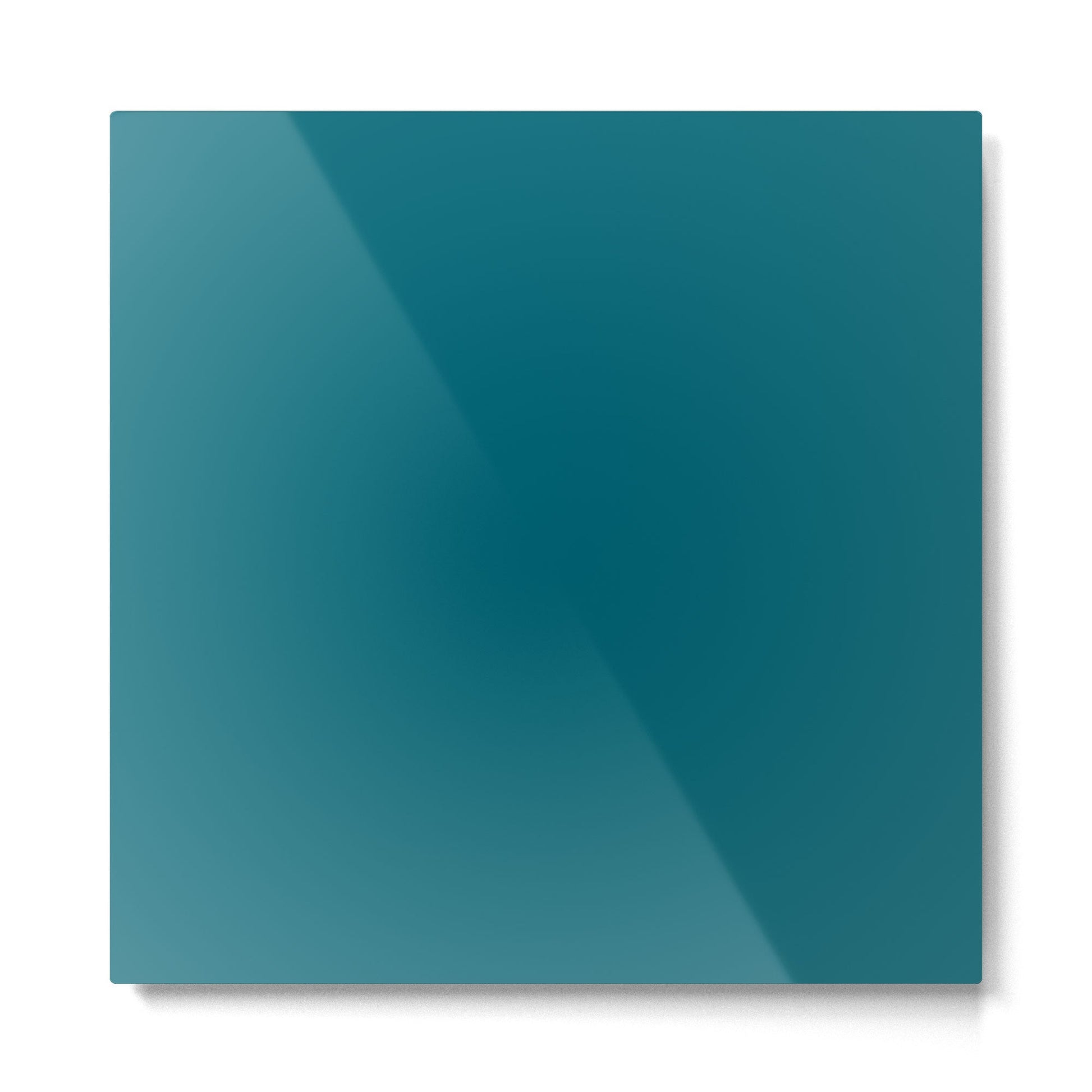 Solid Teal  Metal Print | TeksDecor