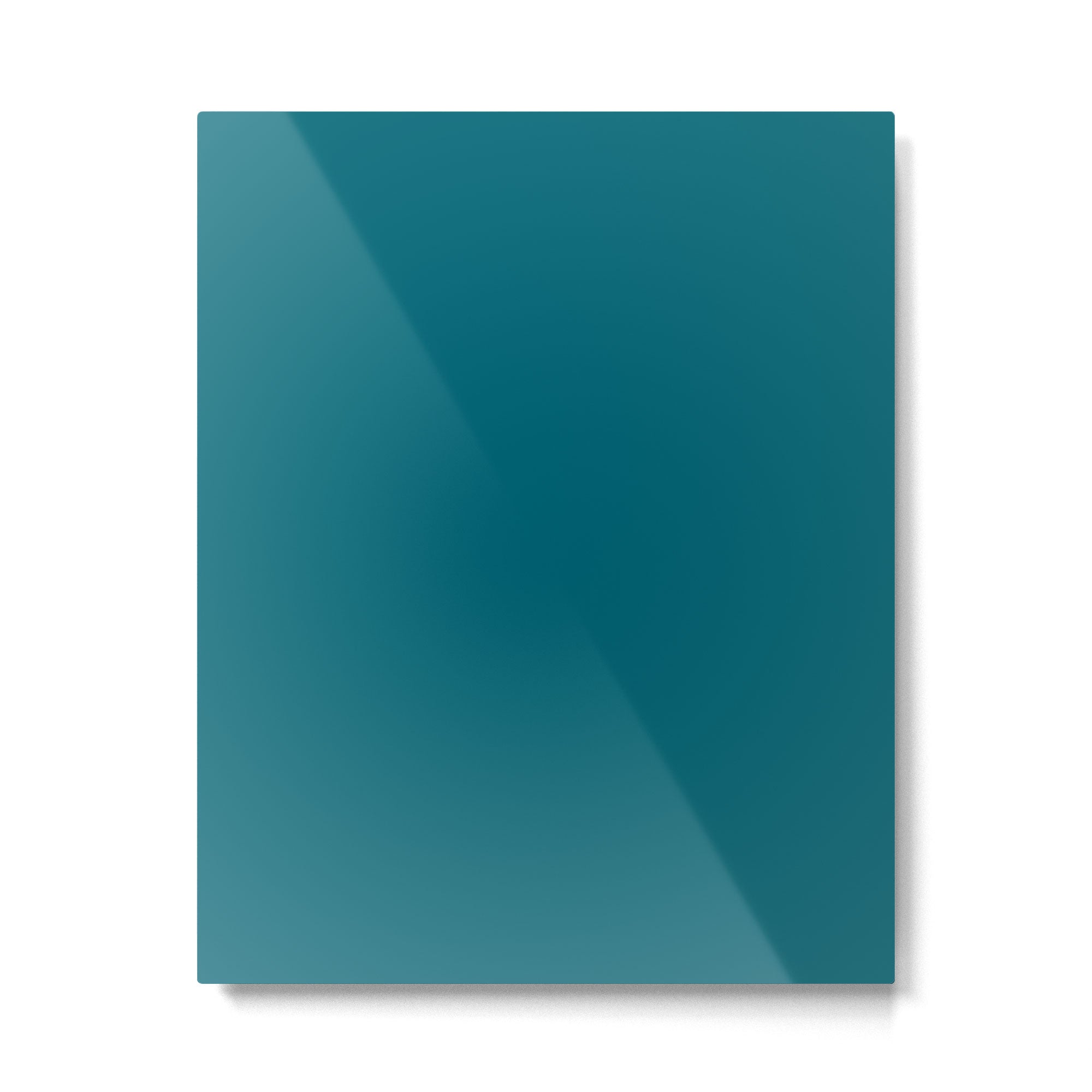 Solid Teal  Metal Print | TeksDecor