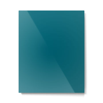 Solid Teal  Metal Print | TeksDecor