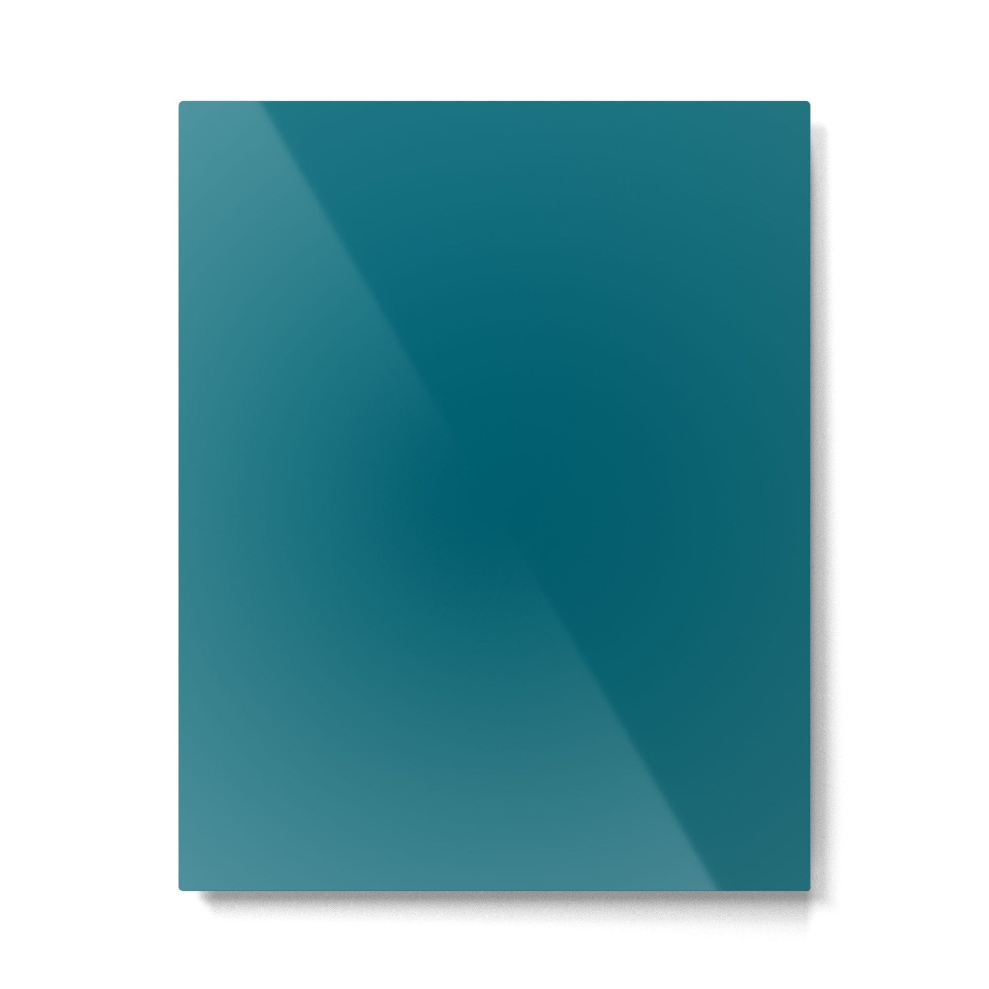 Solid Teal  Metal Print | TeksDecor