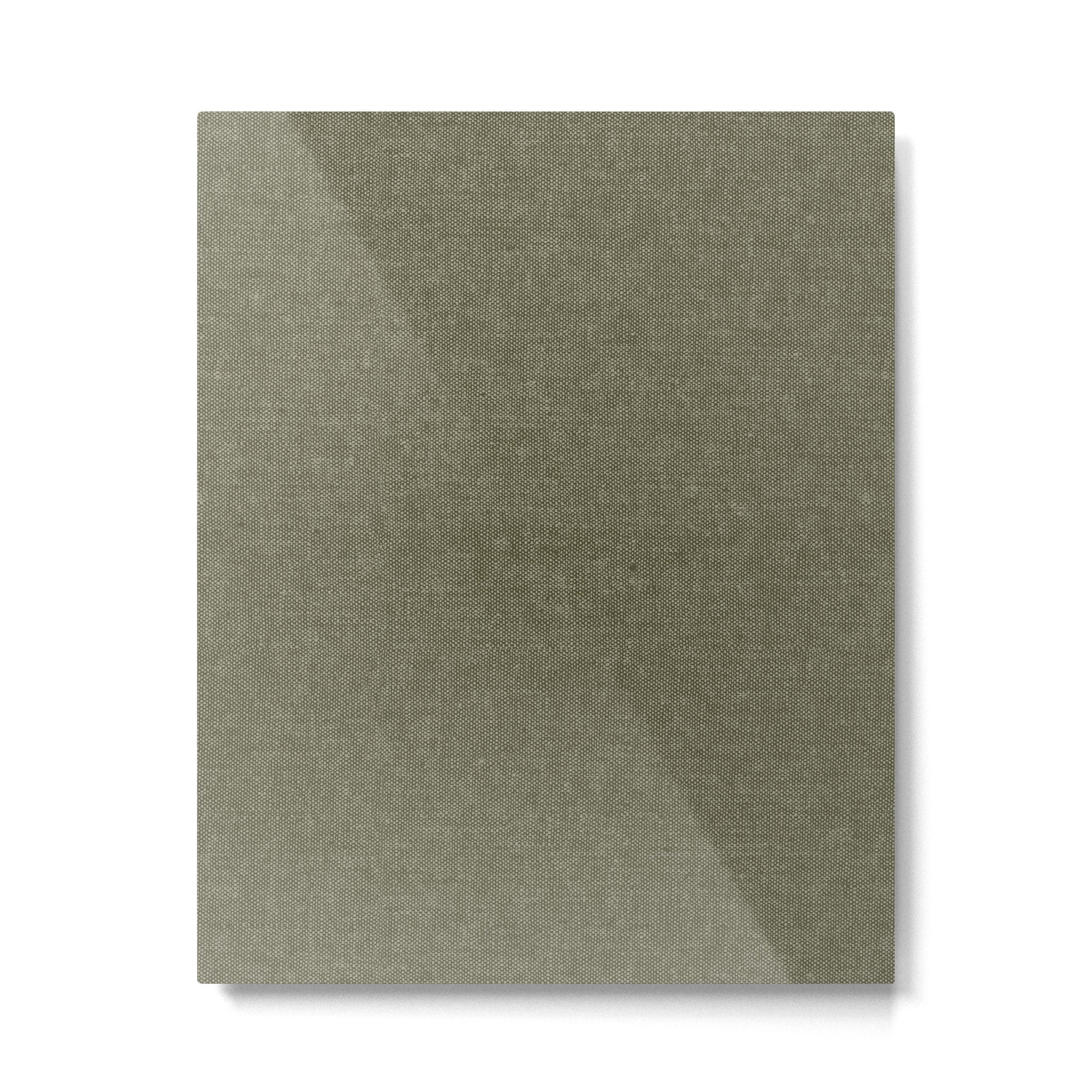 solid woven - dark sage Metal Print | TeksDecor