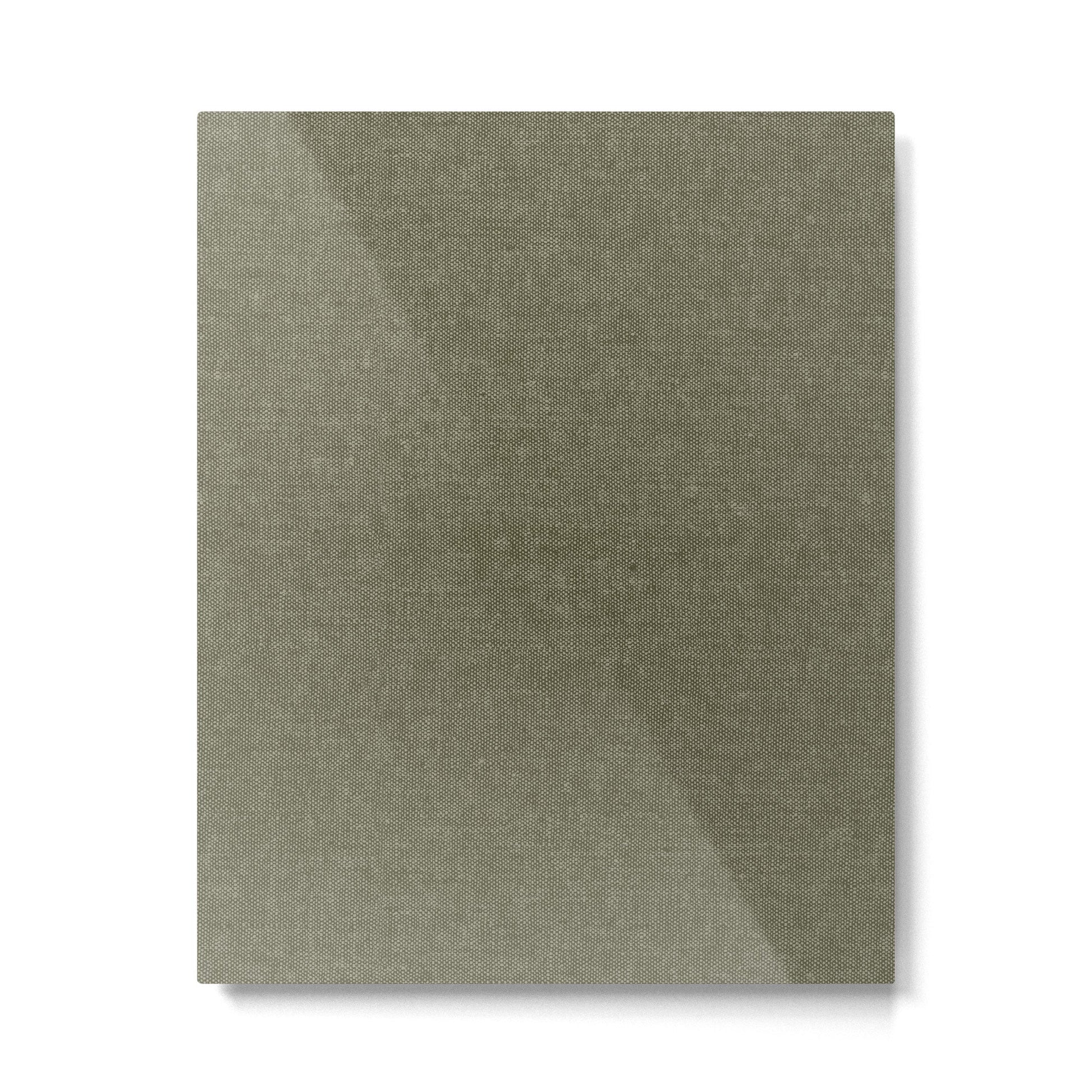 solid woven - dark sage Metal Print | TeksDecor