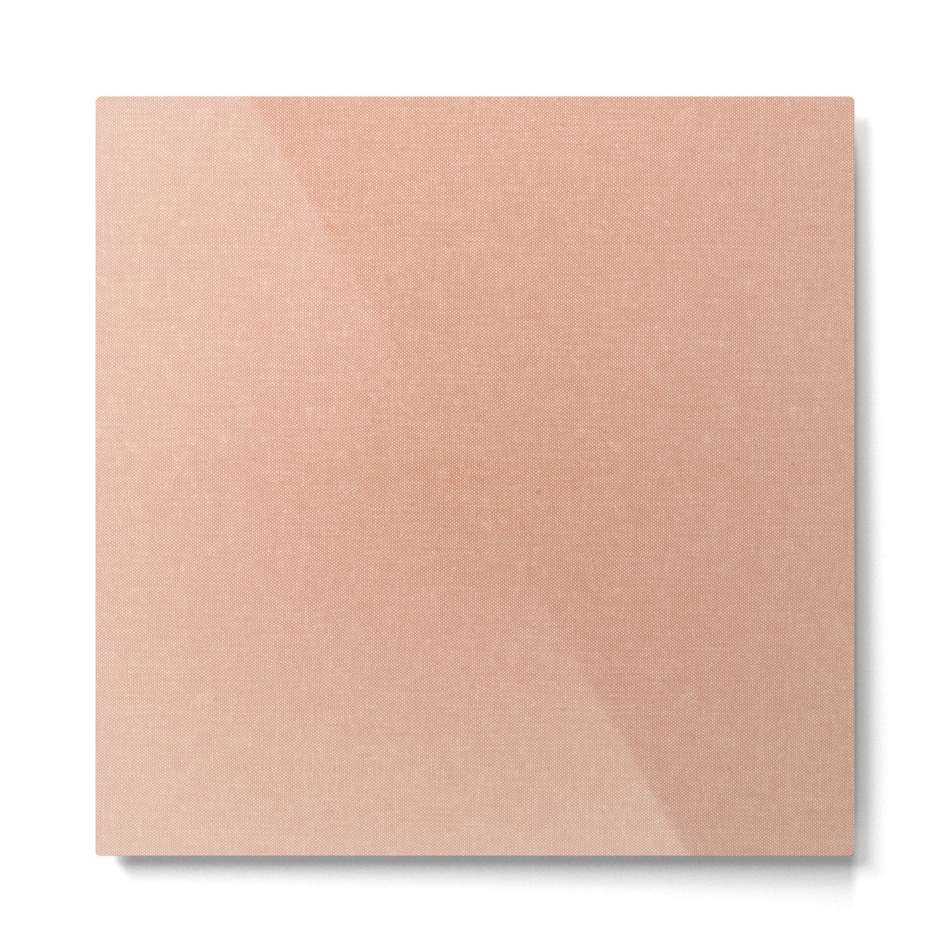 solid woven - peach Metal Print | TeksDecor