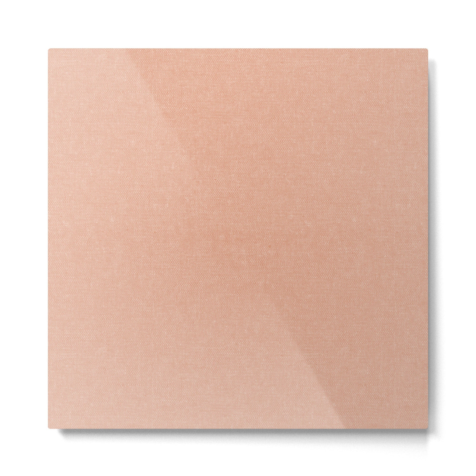 solid woven - peach Metal Print | TeksDecor