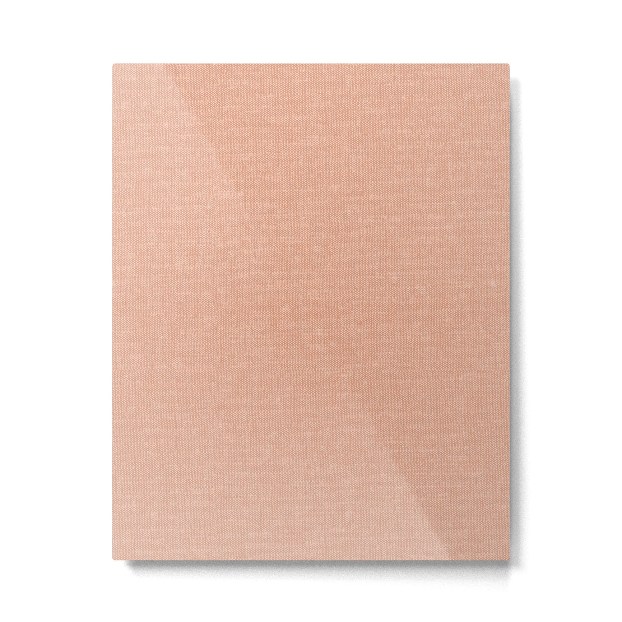 solid woven - peach Metal Print | TeksDecor