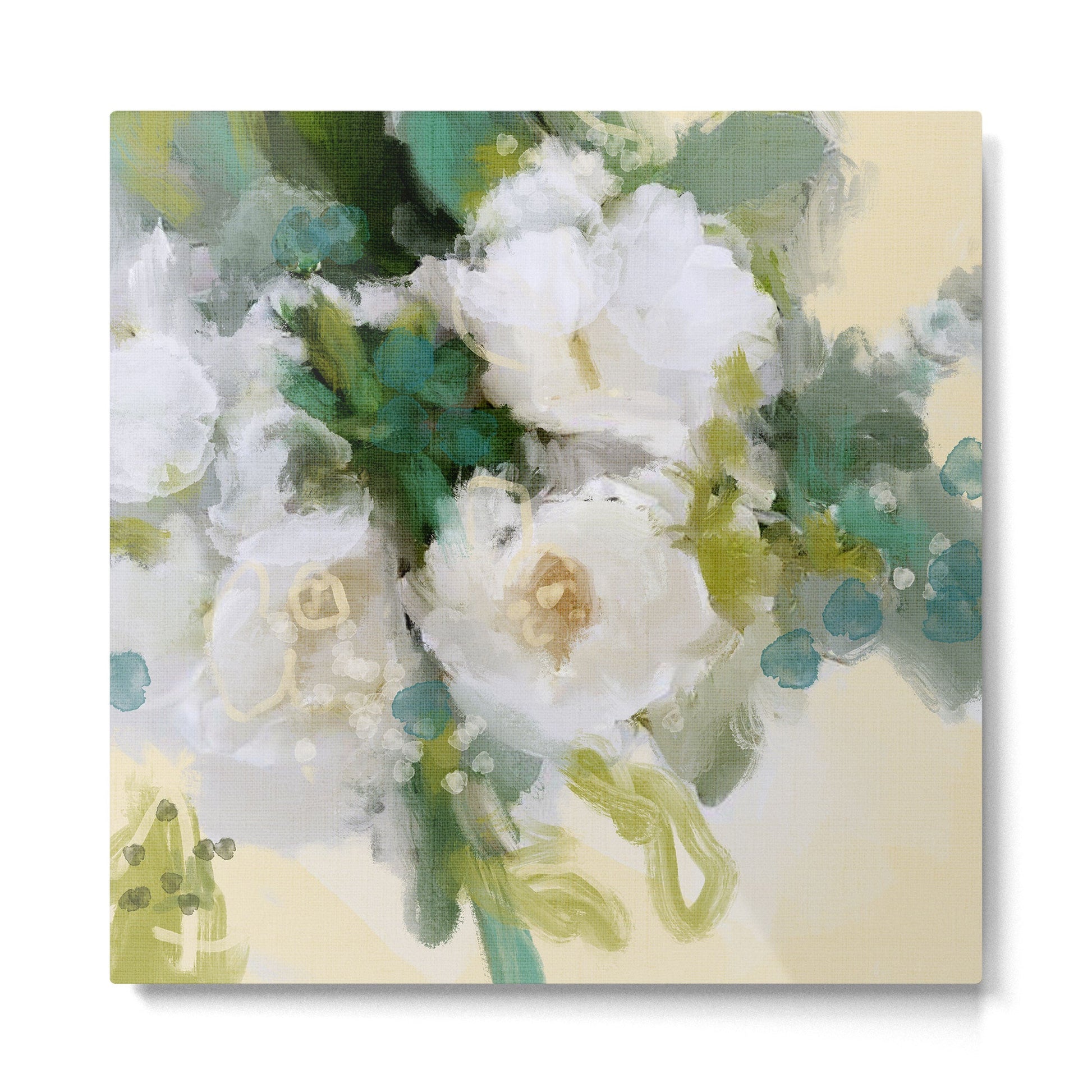 floral abstract 2 22 Metal Print | TeksDecor