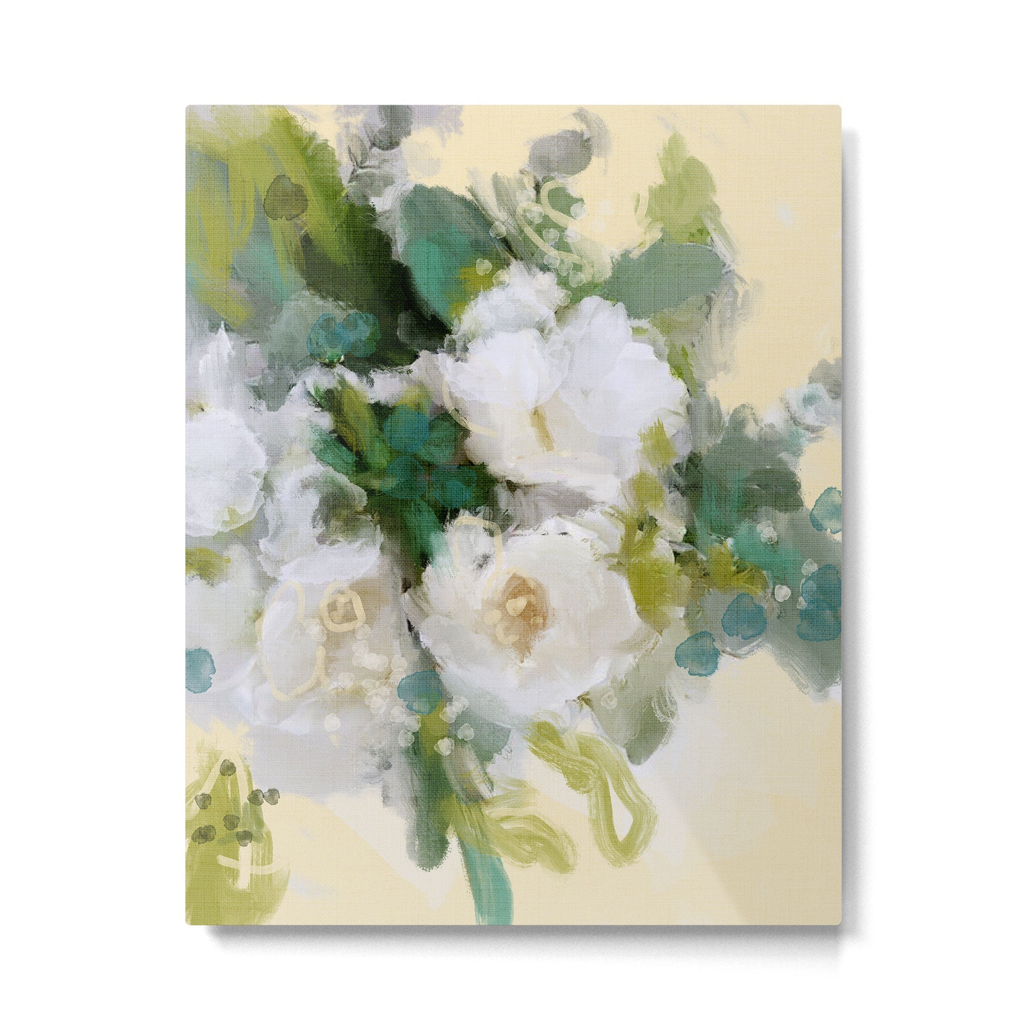 floral abstract 2 22 Metal Print | TeksDecor