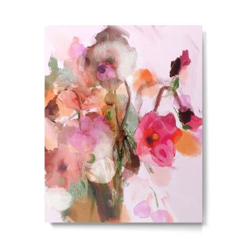 floral abstract 3 22 Metal Print | TeksDecor