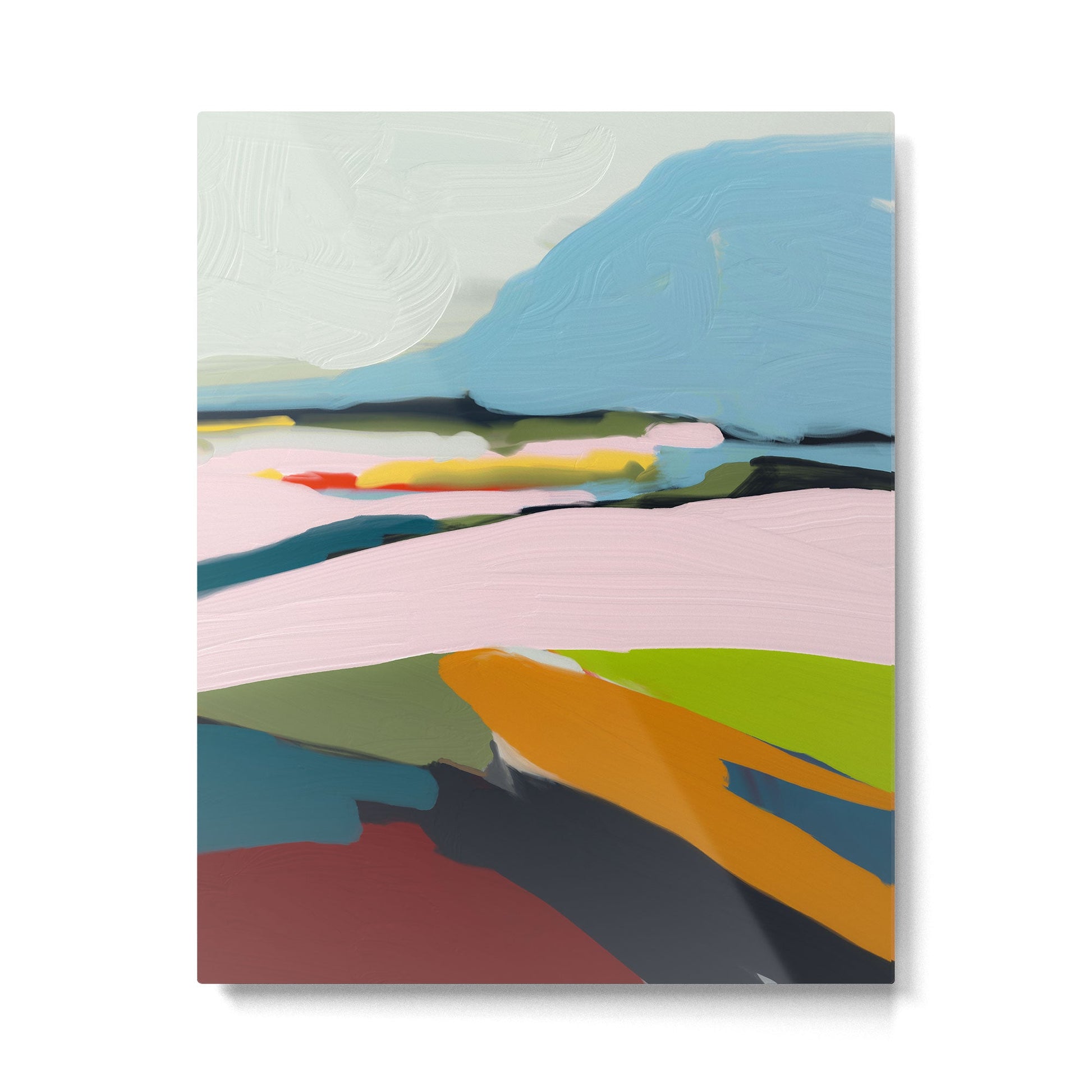 landscape summer Metal Print | TeksDecor