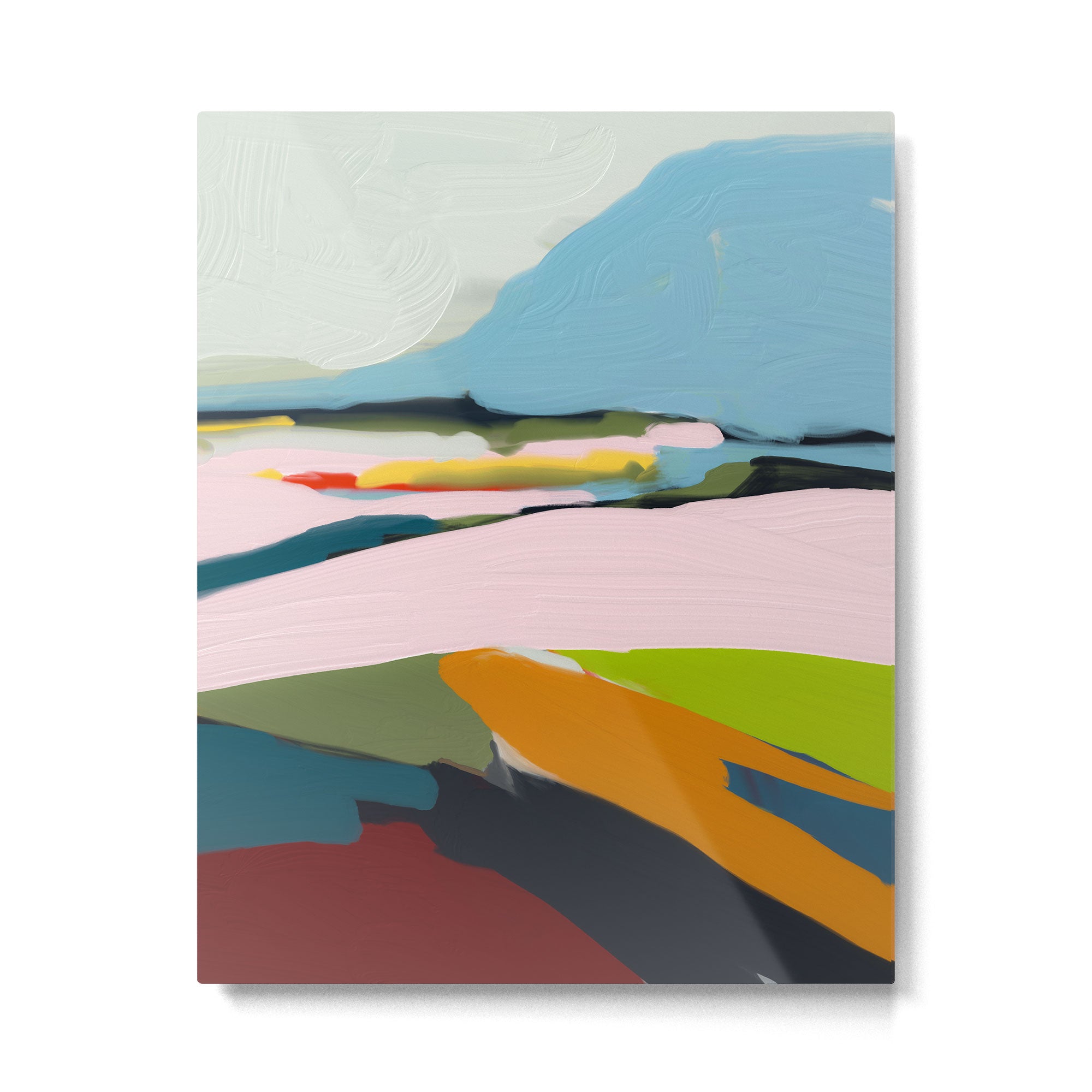 landscape summer Metal Print | TeksDecor
