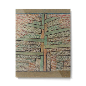 "The Pine Tree" by Paul Klee (1932) Metal Print | TeksDecor