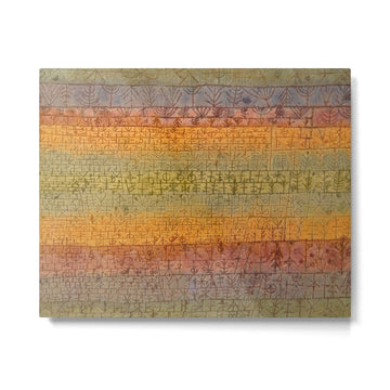 "Tree Nursery" by Paul Klee (1929) Metal Print | TeksDecor