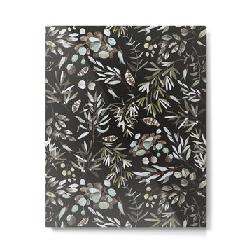 Winter night nature 08 Metal Print | TeksDecor