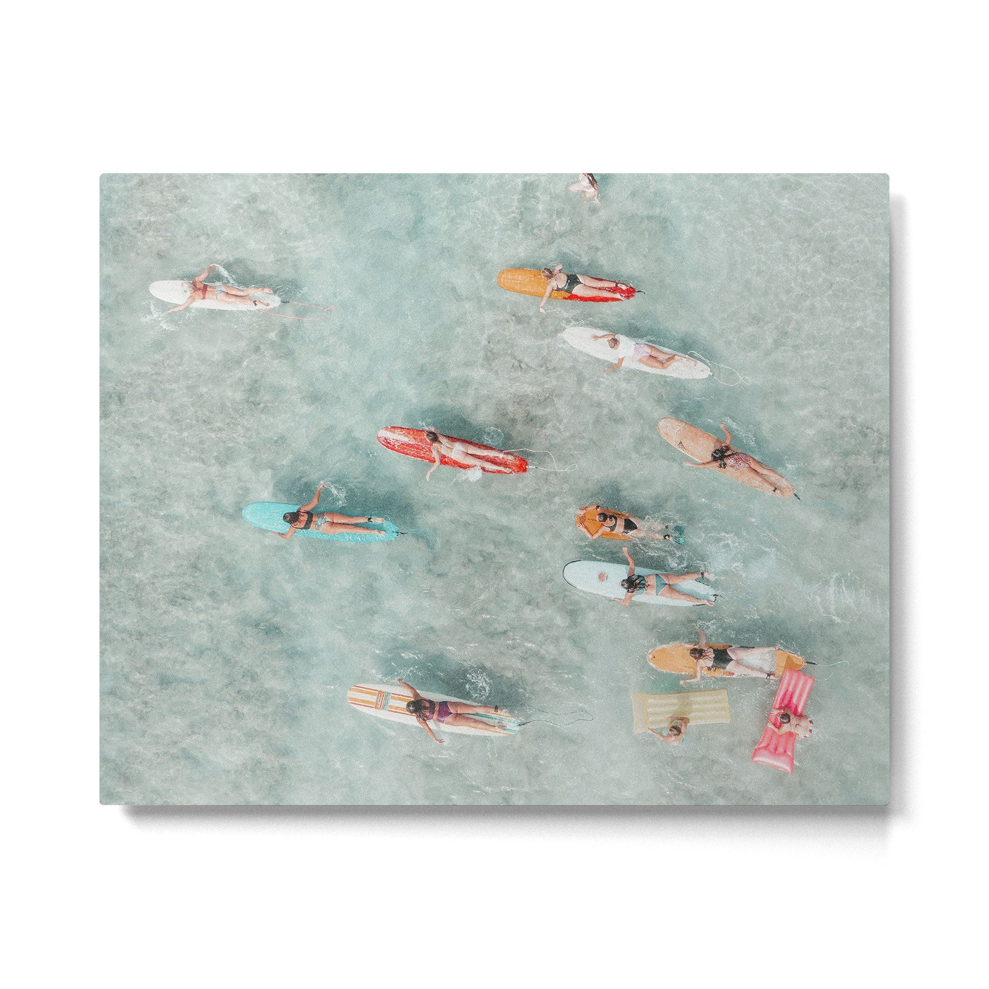 float ii Metal Print | TeksDecor