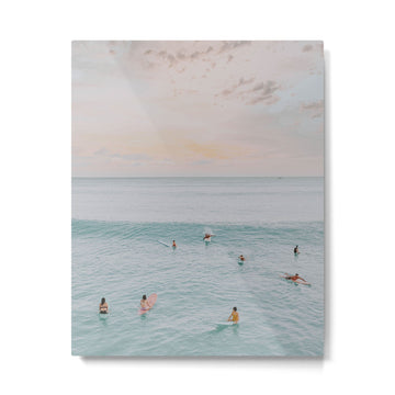 float xix Metal Print | TeksDecor